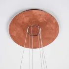 9 lysekrone i finmalet aluminium fremstillet i Italien - Flash Viadurini