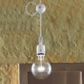 Chandelier rustik keramik suspension Ferroluce