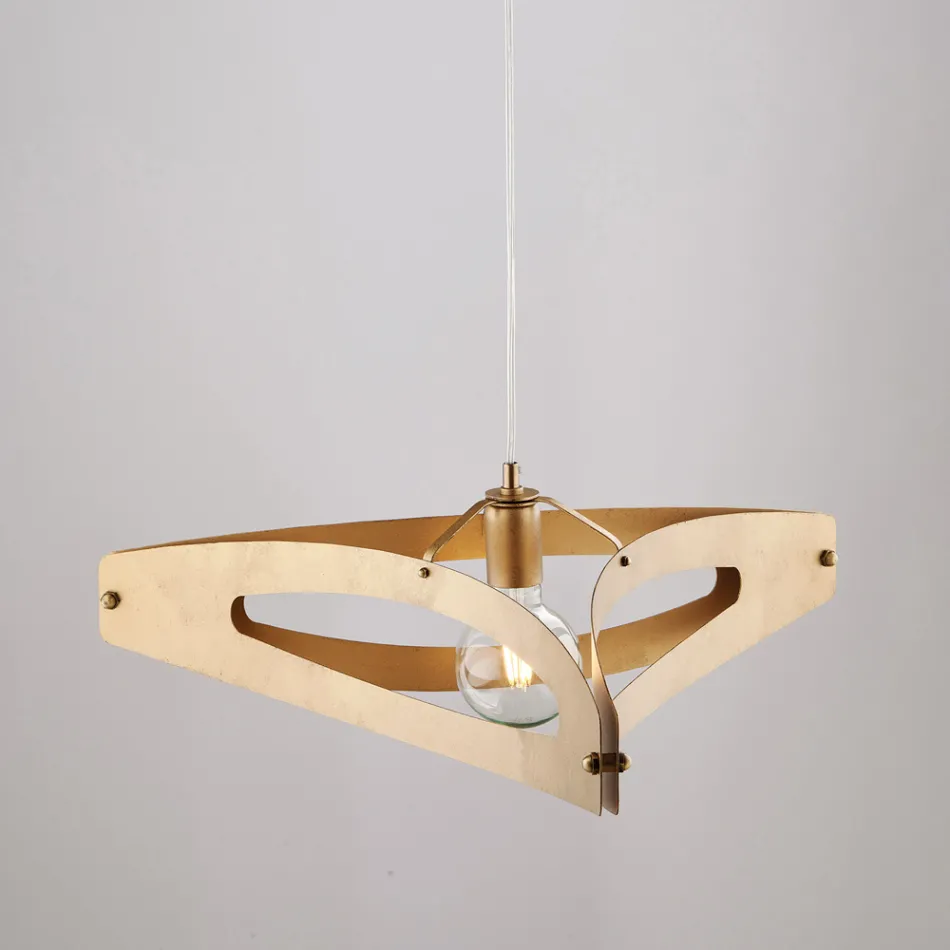 Apus Hvid Krom Sølv Metal Pendellampe Viadurini