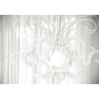 Suspension Lysekrone i genanvendeligt hvidt eller sort plexiglas - Sancho Viadurini