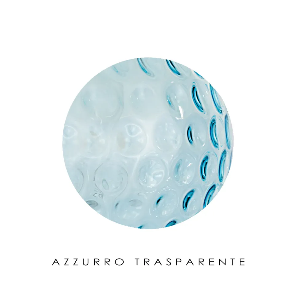 Håndlavet lysekrone i Venedig glas og metal - Bolle Balloton Viadurini