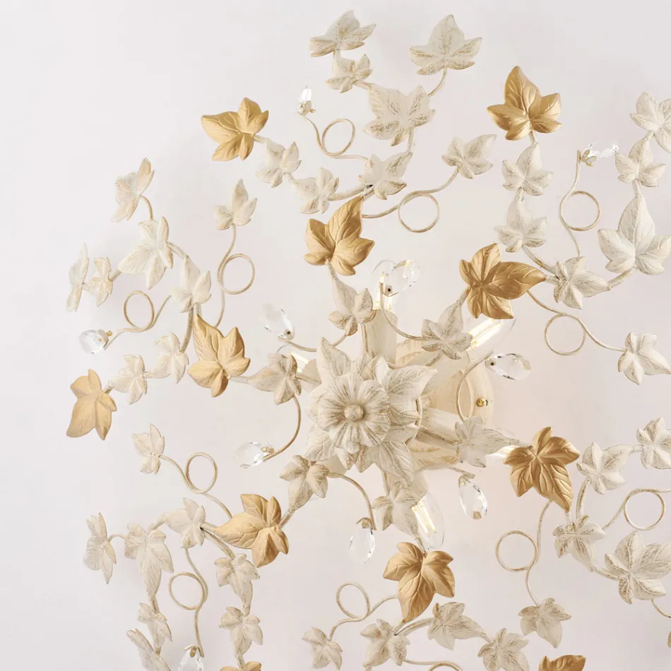 Krystalpendellysekrone til at forbedre lyse indendørs rum – Orchidea Viadurini