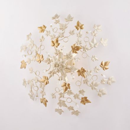 Krystalpendellysekrone til at forbedre lyse indendørs rum – Orchidea Viadurini