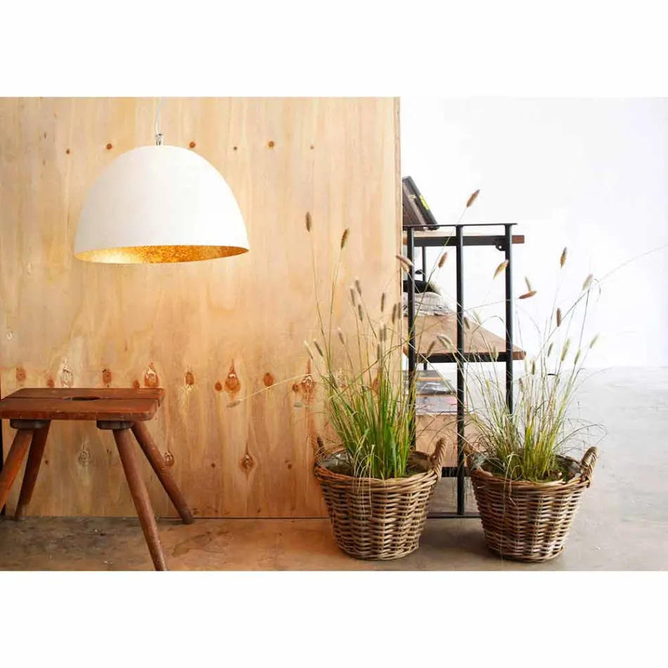 Moderne design lysekrone In-es.artdesign H2o i farvet nebulit Viadurini