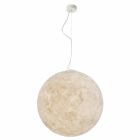 Moderne design lysekrone In-es.artdesign Hvid måne i nebulit Viadurini