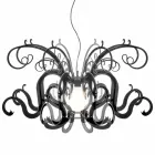 Moderne design plexiglas lysekrone lavet i Italien, Malito Viadurini