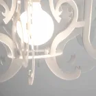 Moderne design plexiglas lysekrone lavet i Italien, Malito Viadurini