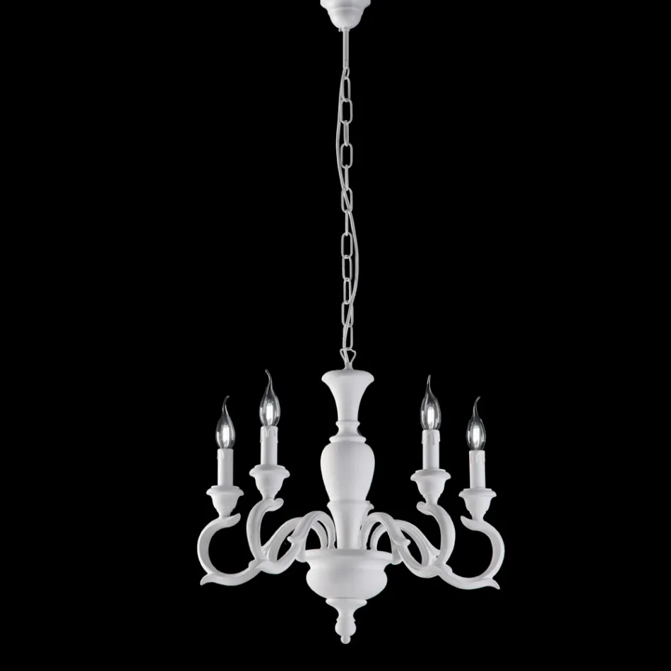 Trælysekrone fremstillet i Italien til indretning - Firenze Viadurini