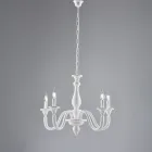 Lavet i Italien Trælysekrone til indretning - Siena Viadurini