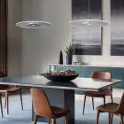 Metallysekrone med mikroprikket plexiglasdiffuser - Nora Viadurini