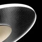 Metallysekrone med mikroprikket plexiglasdiffuser - Nora Viadurini