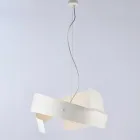 Asteroide: En lysekrone i sort metal og glas til moderne rum. Viadurini