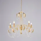 Metallysekrone til lyse og indbydende interiører – Perla Viadurini