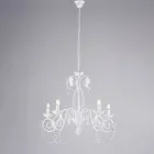 Metallysekrone til lyse og indbydende interiører – Perla Viadurini