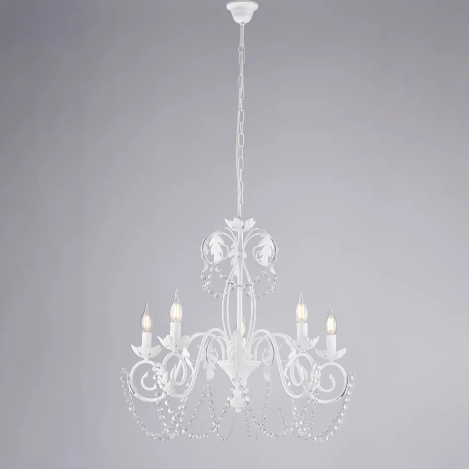 Metallysekrone til lyse og indbydende interiører – Perla Viadurini