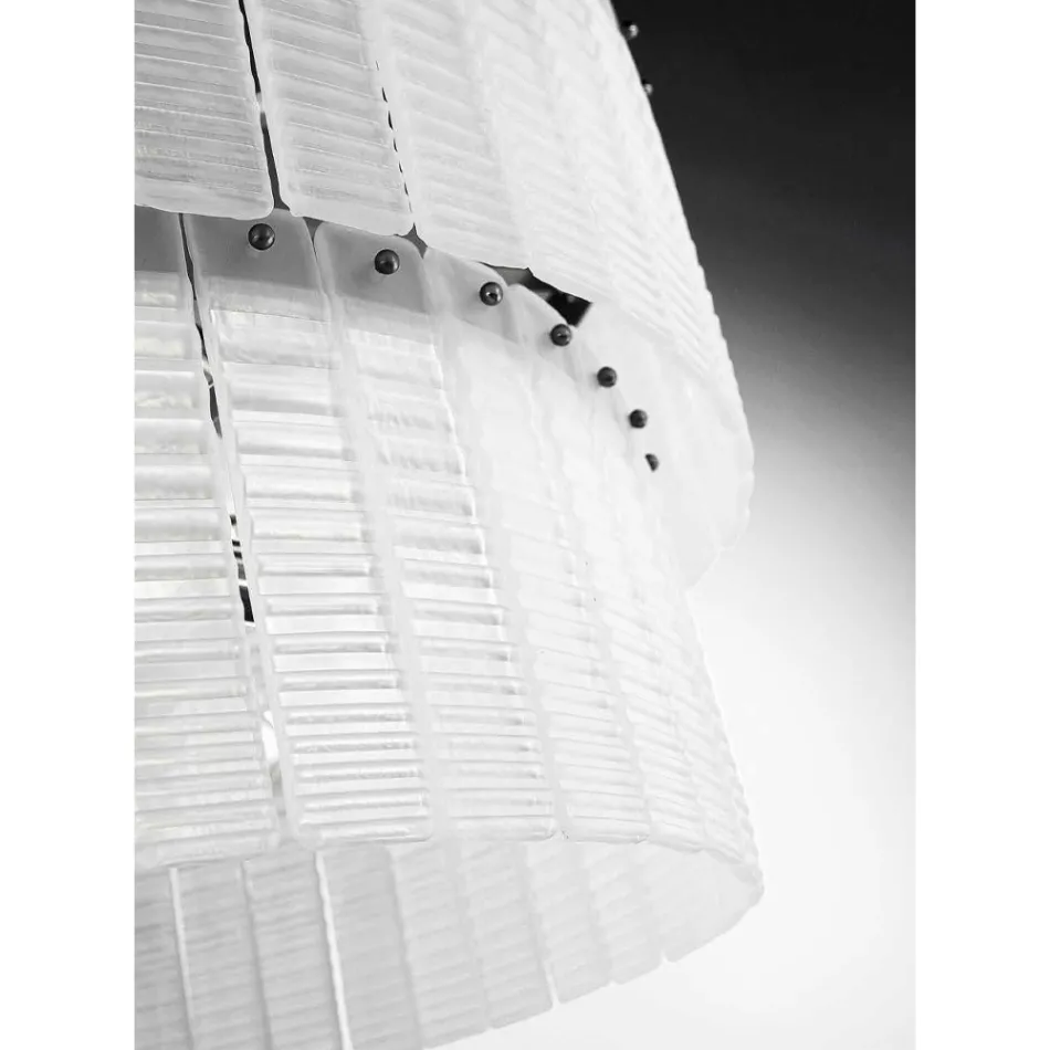 Moderne lysekrone 36 lys i italiensk luksus håndlavet glas - Valadier Viadurini