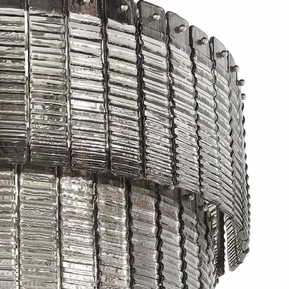 Moderne lysekrone 36 lys i italiensk luksus håndlavet glas - Valadier Viadurini