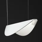 Lysekrone lavet af genanvendeligt aluminium i forskellige farver - Mila Viadurini