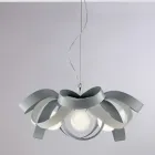 Shabby chic hvid metallysekrone til smagfuld indretning – Sea Viadurini