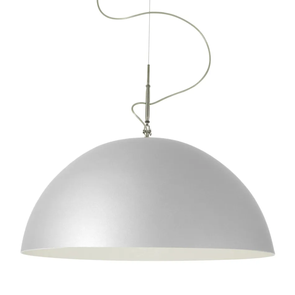 Ophængt lysekrone i Laprene og Nebulite - Mezza Luna af In-es.artdesign Viadurini