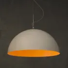 Ophængt lysekrone i Laprene og Nebulite - Mezza Luna af In-es.artdesign Viadurini