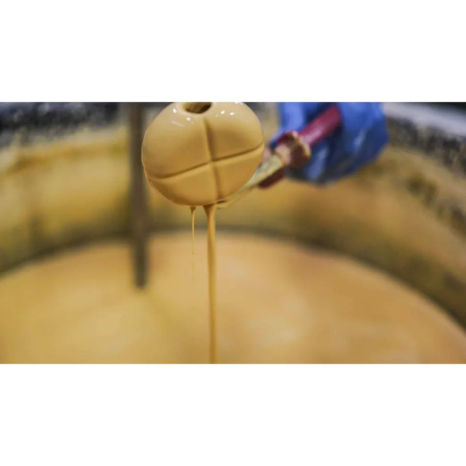 Vintage grøn eller gul keramisk lysekrone lavet i Italien - Ferroluce Lariat Viadurini