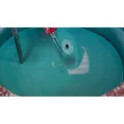 Vintage grøn eller gul keramisk lysekrone lavet i Italien - Ferroluce Lariat Viadurini