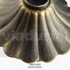 145 cm høj gadelampe i sort akryl og aluminium lavet i Italien - Trovanero Viadurini