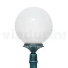 172 cm høj gadelampe i sort akryl og aluminium lavet i Italien - Trovanero Viadurini