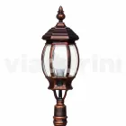 Udendørs lampe med et aluminium lys lavet i Italien, Anika Viadurini