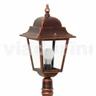 Lav aluminium udendørs lampe lavet i Italien, Aquilina Viadurini