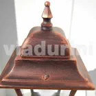 Lav aluminium udendørs lampe lavet i Italien, Aquilina Viadurini