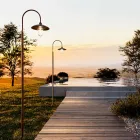 Udendørslampe med messingramme Lavet i Italien - Snegl Viadurini