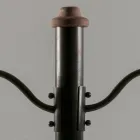 Udendørs lygtepæl i aluminium og galestro fremstillet i Italien - Toscot Spoleto Viadurini