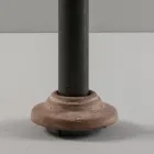 Udendørs lygtepæl i aluminium og galestro fremstillet i Italien - Toscot Spoleto Viadurini