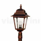 Have lampe i støbt aluminium lavet i Italien, Aquilina Viadurini