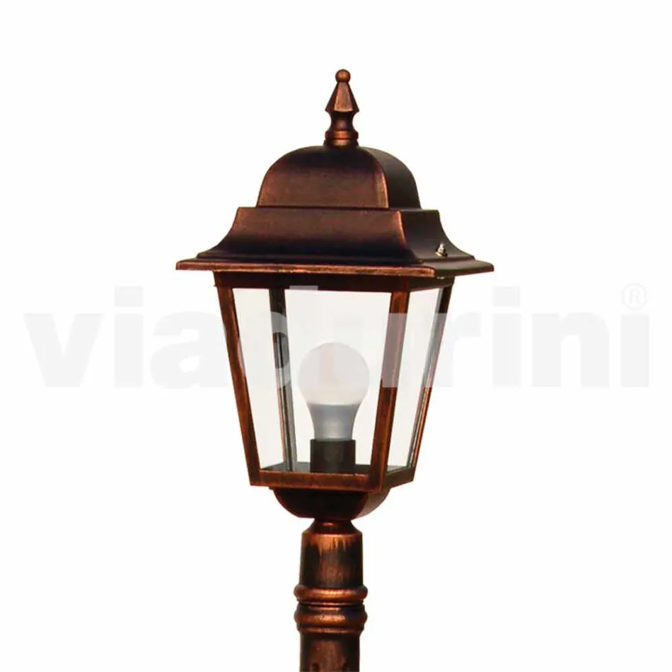 Have lampe i støbt aluminium lavet i Italien, Aquilina Viadurini