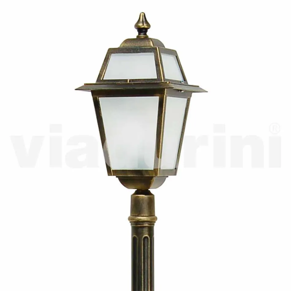 Streetlight til klassisk udendørs lavet i Italien, Kristel Viadurini