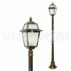 Streetlight til klassisk udendørs lavet i Italien, Kristel Viadurini