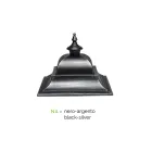 Vintage udendørslampe i aluminium Fremstillet i Italien - Bonaria Viadurini