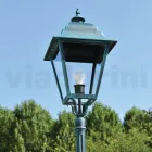 Vintage udendørslampe i aluminium Fremstillet i Italien - Bonaria Viadurini