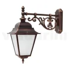 Udendørs lanterne i glas og aluminium i 5 forskellige finish - Alchemist Viadurini