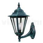 Havelanterne i gennemsigtigt glas og 5 aluminiumsfinisher - Pinako Viadurini