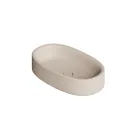 60x35 cm bordpladevask i keramik i forskellige farver, fremstillet i Italien - Girl Viadurini