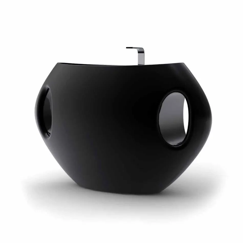 Moderne design piedestal vask Pandora lavet i Italien Viadurini