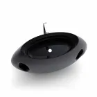 Moderne design piedestal vask Pandora lavet i Italien Viadurini