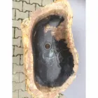 Design piedestalvaske i Ley natursten, håndlavet Viadurini