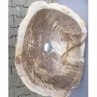 Design piedestalvaske i Ley natursten, håndlavet Viadurini