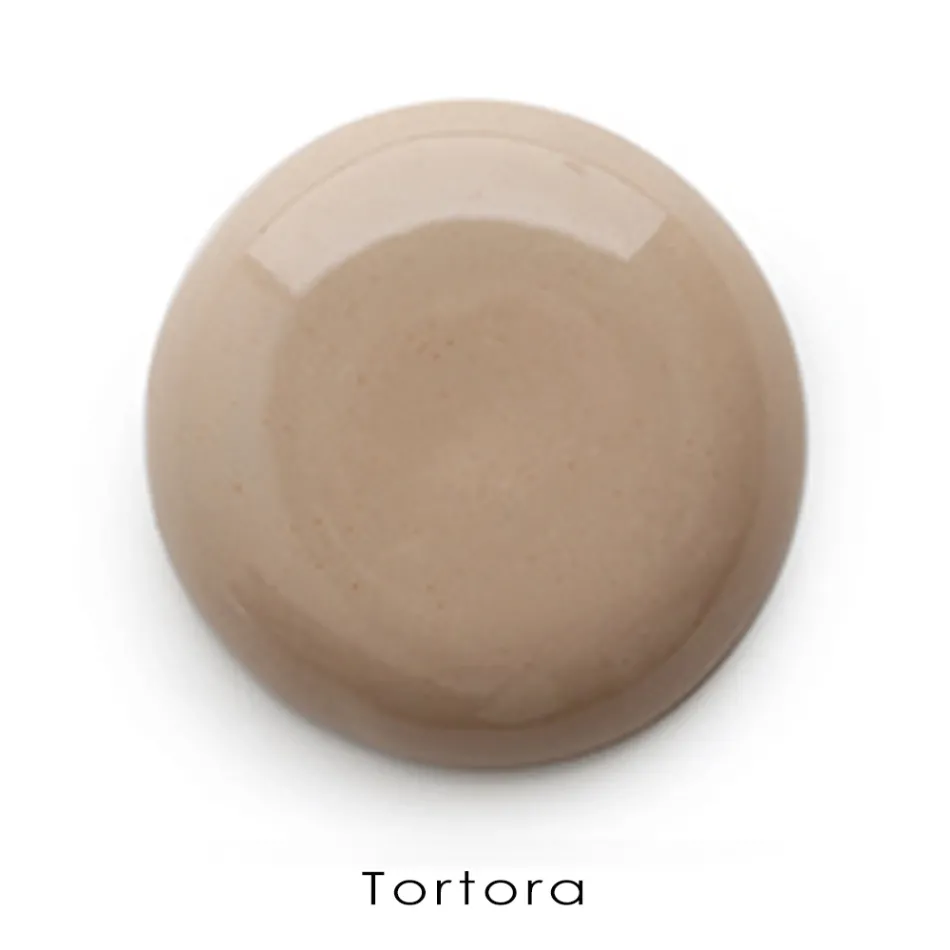 Ophængt badeværelsesvask i hvid og farvet keramik 42 cm - Meridiano Viadurini