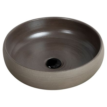 Bordplade badeværelseshåndvask i ildfast ler Lavet i Italien - Diego Viadurini